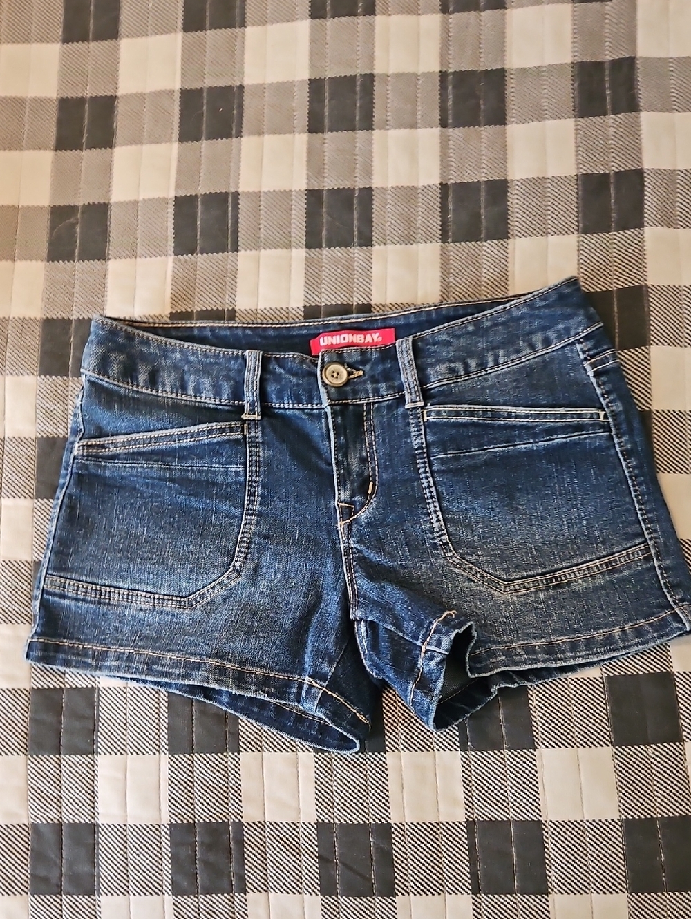 UNIONBAY SIZE 5/27 STRECHY JEAN SHORT SHORTS